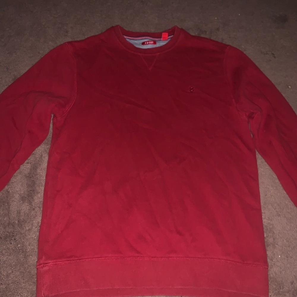 Red sweater